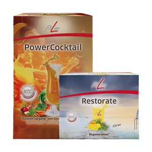 FitLine Powercocktail, Restorate - 피트라인 올인원 영양 공급 주스 파우더, 파워칵테일 그리고 레스토레이트